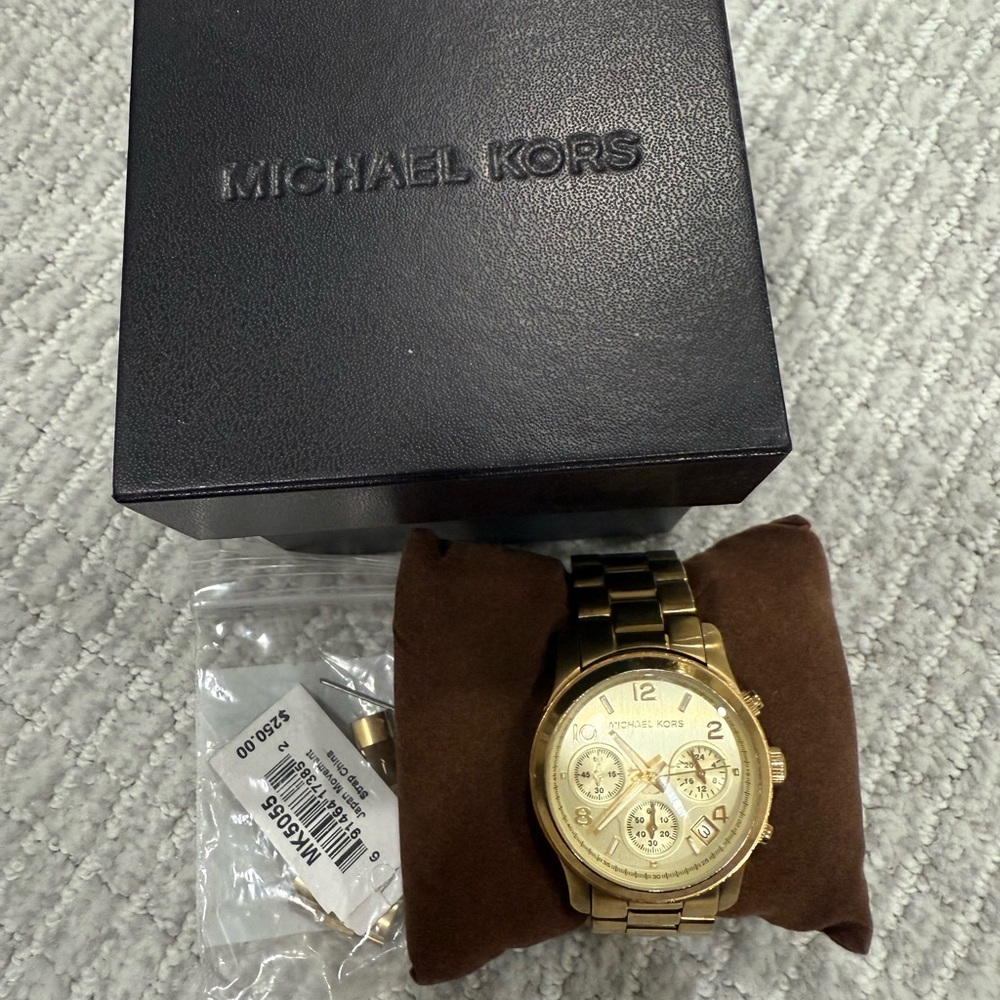Michael Kors Gold Chronograph Watch